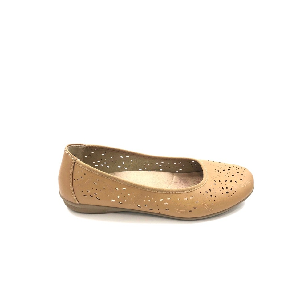 Earth Spirit Women’s Vegan Slip On Flats Ballet Casual Shoes Tan 10 ($) 4777($)